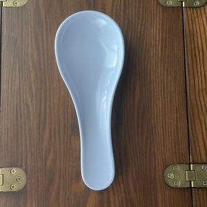 Chic White Spoon Rest
